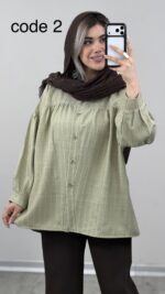 شومیز مدل ثمینا کد 09790 A-4 - Image 5