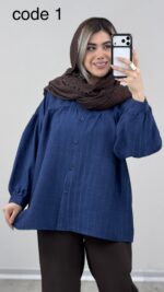 شومیز مدل ثمینا کد 09790 A-4 - Image 2