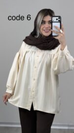 شومیز مدل ثمینا کد 09790 A-4 - Image 3