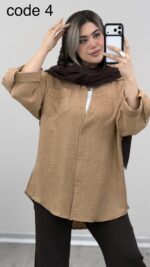 شومیز مدل پرشاد کد 09797 A-8 - Image 3