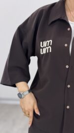 شومیز و شلوار MIUMIU  کد 09800 A-1 - Image 6
