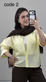شومیز مدل پارینا کد 09787 A-2