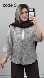 شومیز مدل سامینا کد 09695 A-16