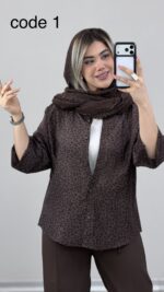 شومیز مدل سامینا کد 09695 A-16 - Image 6