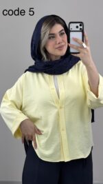 شومیز سیلک مدل گلوریا 09804 A-2