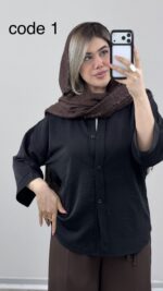 شومیز سیلک مدل گلوریا 09804 A-2 - Image 4