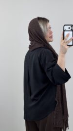 شومیز سیلک مدل گلوریا 09804 A-2 - Image 2