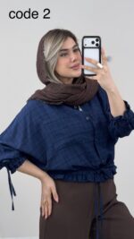 شومیز مدل آرتینا کد 09785 B-14 - Image 4