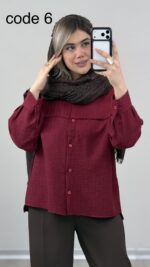 شومیز مدل همتا کد 09811 A-7 - Image 6