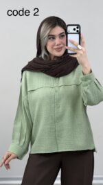 شومیز مدل همتا کد 09811 A-7 - Image 13