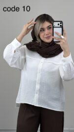 شومیز مدل همتا کد 09811 A-7 - Image 12