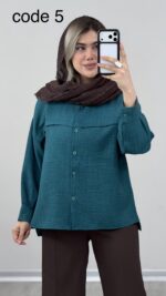 شومیز مدل همتا کد 09811 A-7 - Image 2