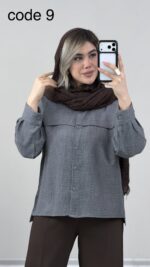 شومیز مدل همتا کد 09811 A-7 - Image 9