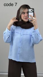 شومیز مدل همتا کد 09811 A-7 - Image 10