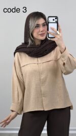 شومیز مدل همتا کد 09811 A-7 - Image 5