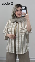 شومیز مدل دلان کد 09792 B-12 - Image 2