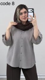 شومیز سیلک مدل رومیسا کد 09686 B-15 - Image 9