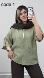 شومیز مدل پریچهر کد 09694 B-16 - Image 5