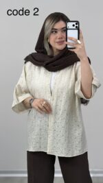 شومیز مدل پریچهر کد 09694 B-16 - Image 4
