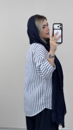 شومیز مدل بنفشه کد 09814 B-13 - Image 5