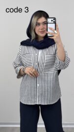 شومیز مدل بنفشه کد 09814 B-13 - Image 3