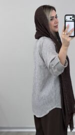 شومیز مدل ملیحه کد 09819 B-13 - Image 5