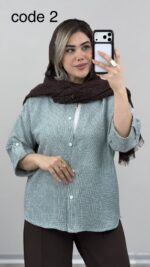 شومیز مدل ملیحه کد 09819 B-13 - Image 7