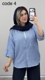 شومیز مدل ملیحه کد 09819 B-13 - Image 2