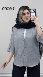 شومیز مدل ملیحه کد 09819 B-13 - Image 3