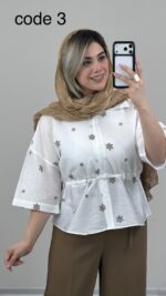 شومیز مدل شهلا کد 09823 B-8 - Image 3