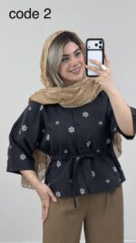 شومیز مدل شهلا کد 09823 B-8 - Image 2