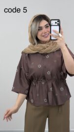 شومیز مدل شهلا کد 09823 B-8 - Image 4