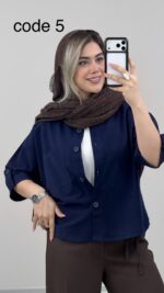 شومیز مدل لی لی کد 09821 A-6 - Image 8