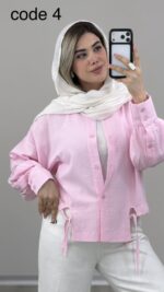 شومیز مدل مهین کد 09818 A-12
