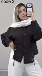 شومیز مدل مهین کد 09818 A-12 - Image 7