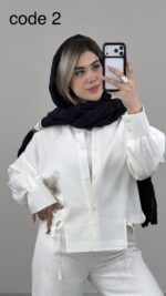 شومیز مدل مهین کد 09818 A-12 - Image 3