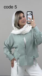 شومیز مدل مهین کد 09818 A-12 - Image 5