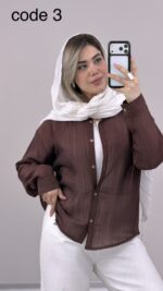 شومیز مدل زینت کد 09825 B-5 - Image 6
