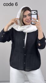 شومیز مدل زینت کد 09825 B-5 - Image 8