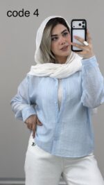 شومیز مدل زینت کد 09825 B-5 - Image 9