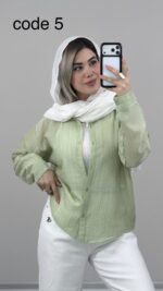 شومیز مدل زینت کد 09825 B-5