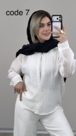 شومیز مدل زینت کد 09825 B-5 - Image 10