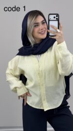 شومیز سیلک مدل گوهردخت کد 09824 B-10 - Image 9