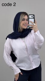 شومیز سیلک مدل گوهردخت کد 09824 B-10 - Image 8