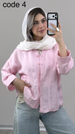 شومیز مدل جان سو کد 09830 A-17 - Image 10