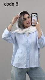 شومیز مدل جان سو کد 09830 A-17 - Image 6