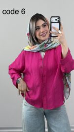 شومیز مدل جان سو کد 09830 A-17 - Image 4
