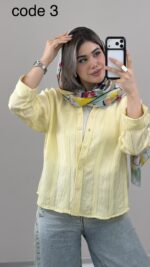 شومیز مدل جان سو کد 09830 A-17