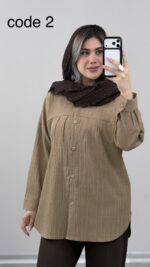 شومیز مدل دل آسا کد 09827 B-16 - Image 5