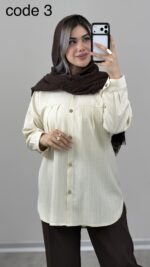 شومیز مدل دل آسا کد 09827 B-16 - Image 2
